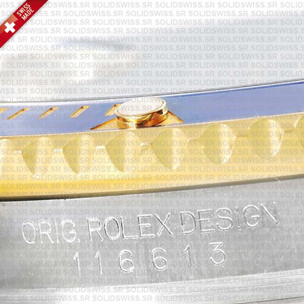 Rolex Submariner 2tone Blue Ceramic