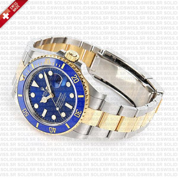 Rolex Submariner 2 Tone 18k Yellow Gold, 904L Steel