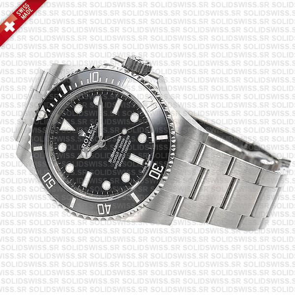Rolex Submariner 41mm No Date Black Dial