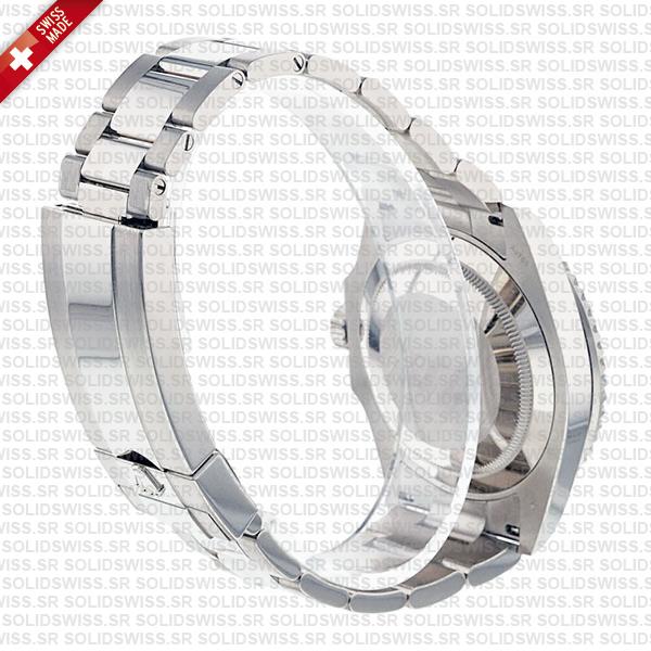 Rolex Submariner 41mm 904L Steel 18K White Gold