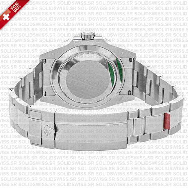 Rolex Submariner 41mm 904L Steel 18K White Gold