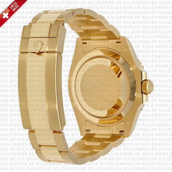 Rolex Submariner 41mm 18k Yellow Gold 904l Steel Wrap Blue Dial Ceramic Bezel 126618lb Swiss Replica Watch