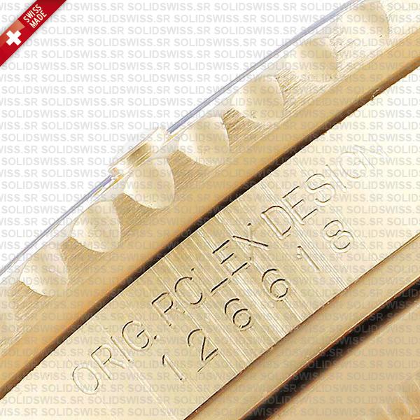 Rolex Submariner 41mm 18k Yellow Gold 904l Steel Wrap Blue Dial Ceramic Bezel 126618lb Swiss Replica Watch