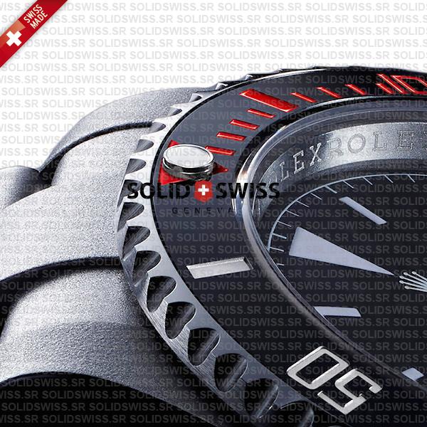 Artisans De Geneve Rough Matte Carbon Rolex Submariner 904l Steel Ceramic Bezel 40mm Swiss Replica Watch