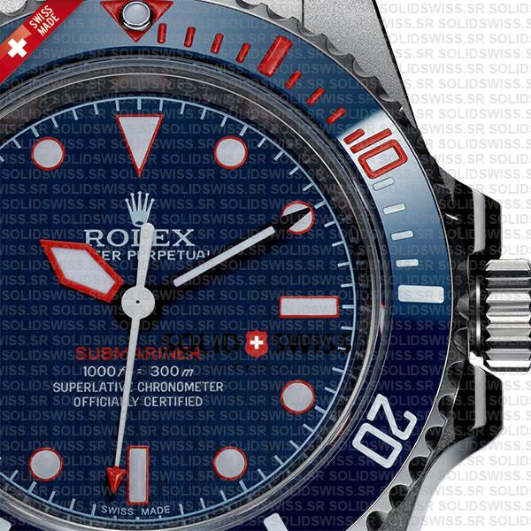 Artisans De Geneve Rough Matte Diver Rolex Submariner 904l Steel Ceramic Bezel 40mm Swiss Replica Watch