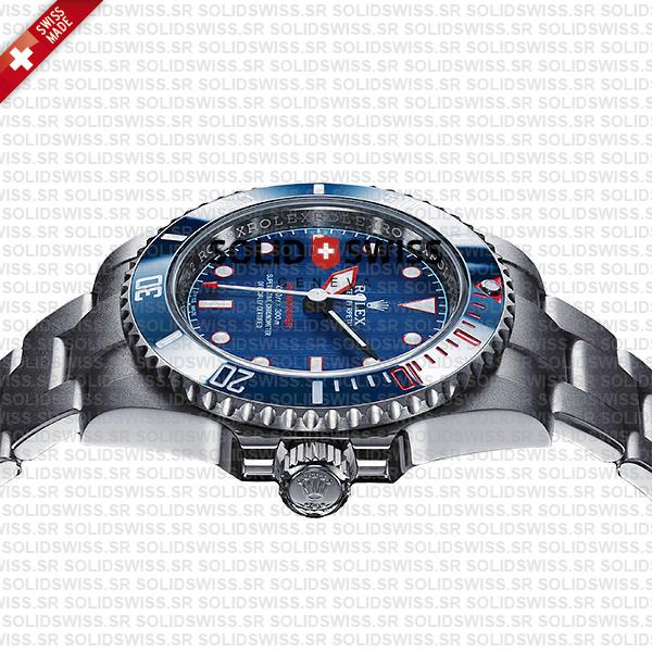 Artisans De Geneve Rough Matte Diver Rolex Submariner 904l Steel Ceramic Bezel 40mm Swiss Replica Watch