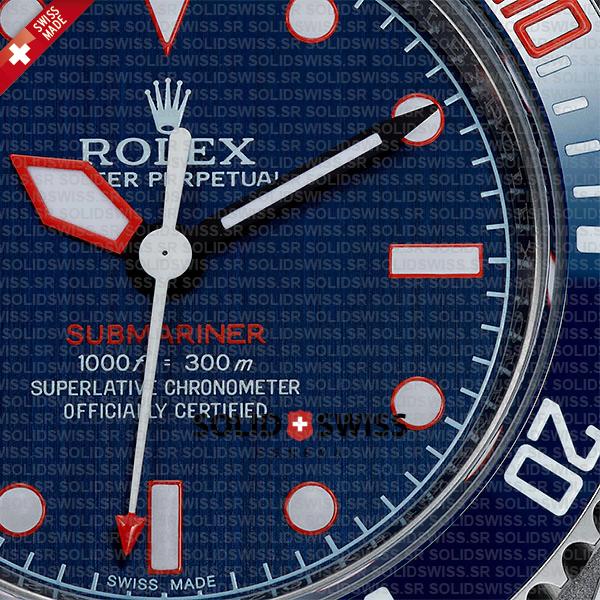 Artisans De Geneve Rough Matte Diver Rolex Submariner 904l Steel Ceramic Bezel 40mm Swiss Replica Watch