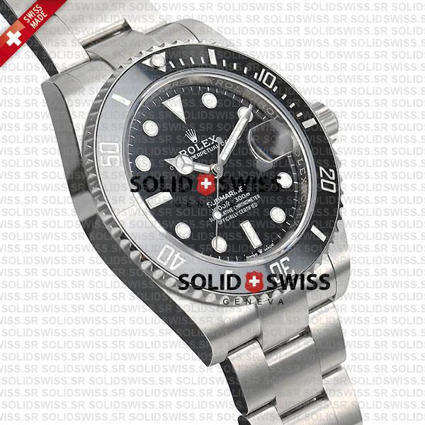 Rolex Submariner 904L Steel Black Ceramic