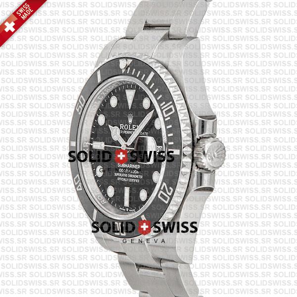 Rolex Submariner 41mm Steel Black Ceramic Bezel