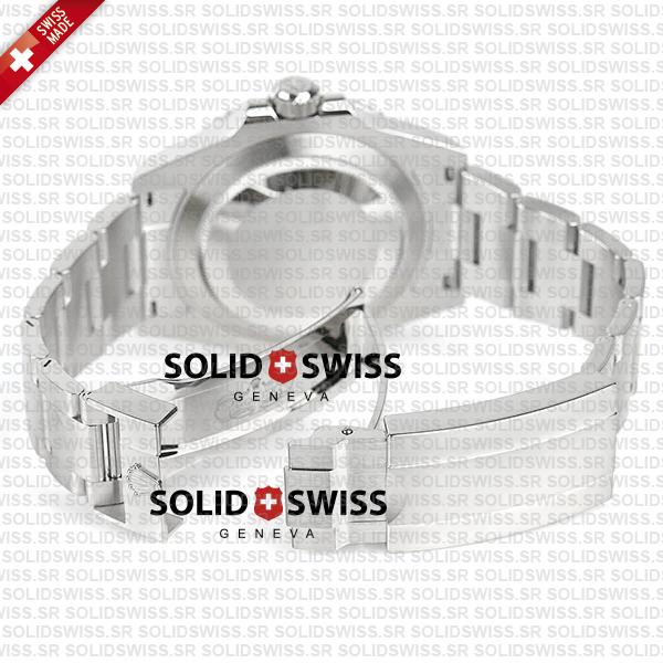 olex Submariner green ceramic bezel 904L