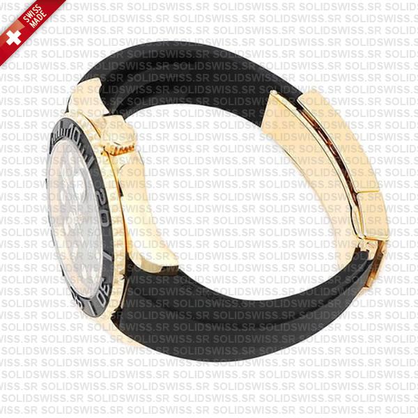 Rolex Yacht Master Rose Gold Ceramic 42mm Swiss Made Replica 226658