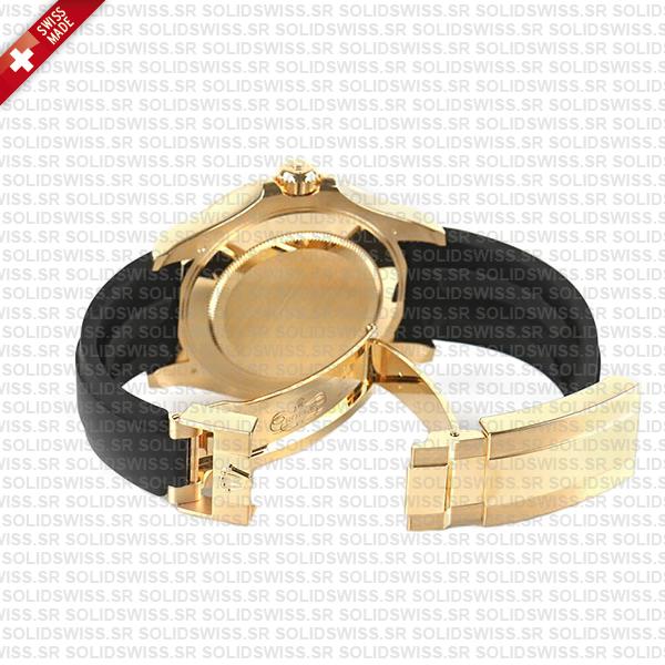 Rolex Yacht Master Rose Gold Ceramic 42mm Swiss Made Replica 226658