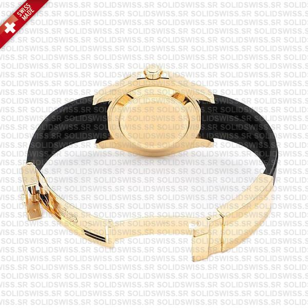 Rolex Yacht Master Rose Gold Ceramic 42mm Swiss Made Replica 226658