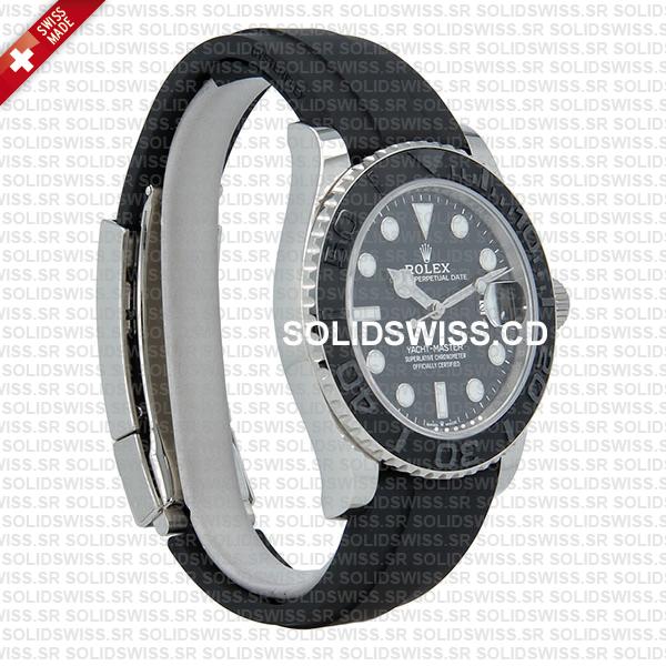 Rolex Yacht-Master 18k White Gold 904L Stainless Steel