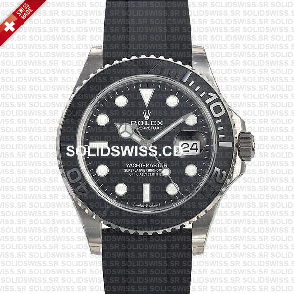 Rolex Yacht-Master White Gold Black Dial 42mm