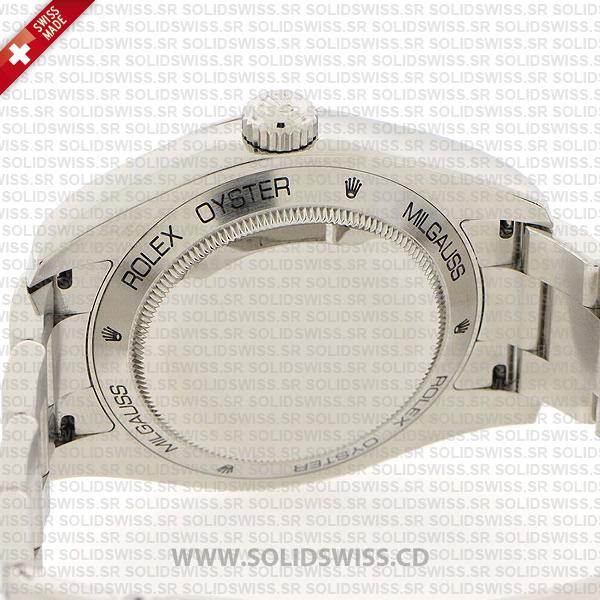 Rolex Milgauss Oyster Perpetual Stainless Steel Oyster Bracelet