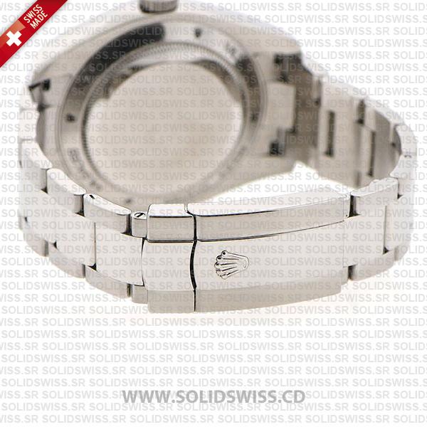 Rolex Milgauss Stainless Steel Black Dial 904L Steel Oyster Bracelet