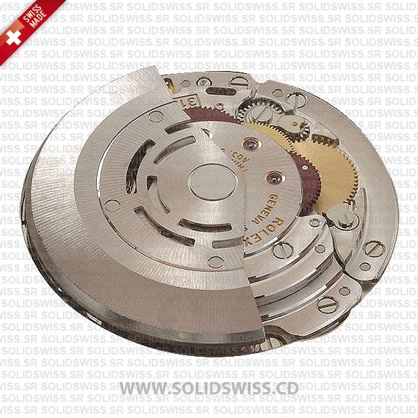 Rolex Day-Date II 41mm Gold White Roman Dial Fluted Bezel 41mm