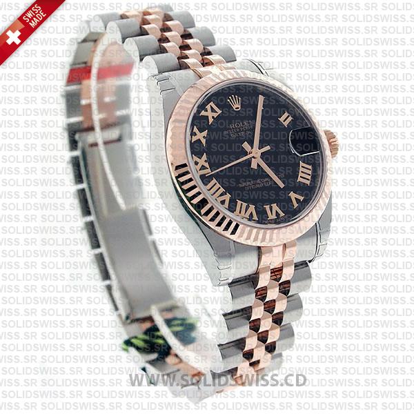 Rolex Datejust 31mm Two-Tone Black Face