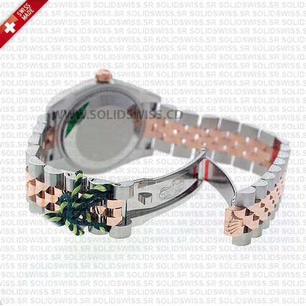 Replica Rolex Lady-Datejust 31mm 18k Rose Gold