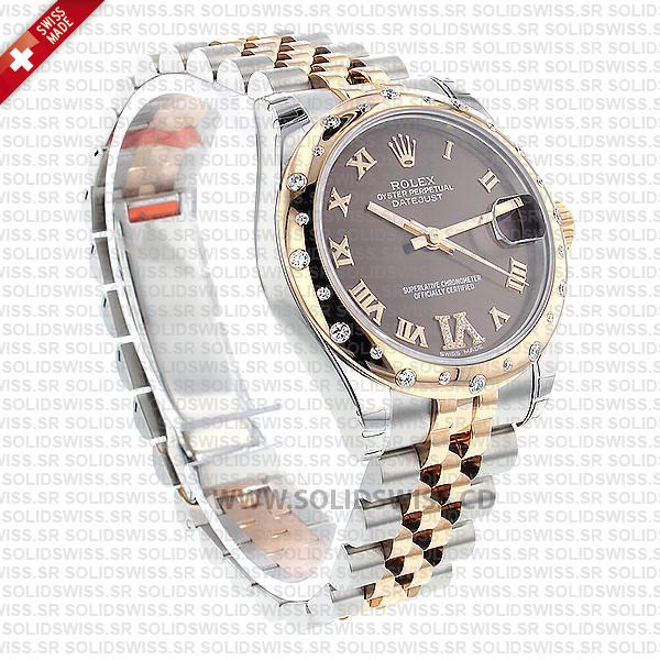 Rolex Datejust Two-Tone 31mm Chocolate Dial