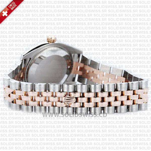 Rolex Datejust 31mm Jubilee 18k Rose Gold 2-Tone Swiss Replica