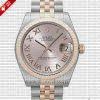 Rolex Datejust 31mm Two-Tone Pink Roman Dial