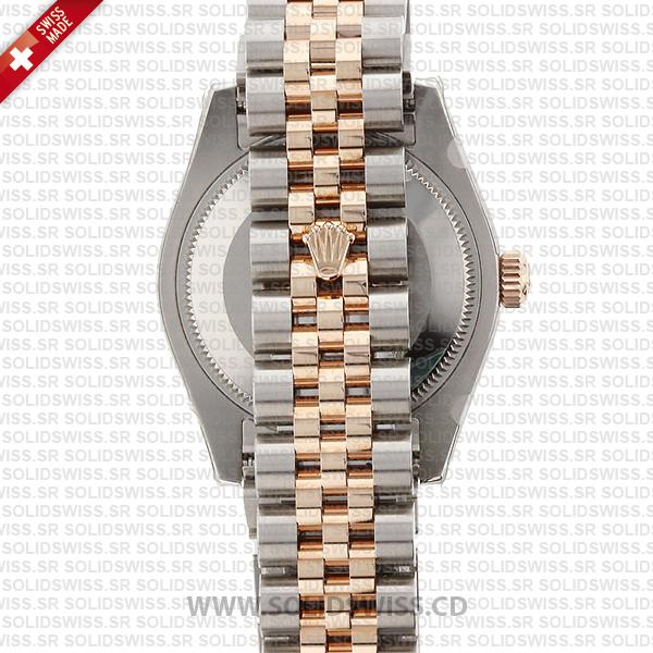 Rolex Datejust 31mm Jubilee 18k Rose Gold 2-Tone Swiss Replica