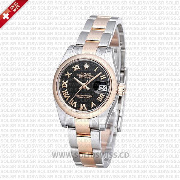 Rolex Datejust 31mm Two-Tone Oyster Bracelet Replica Watch