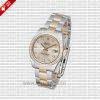 Rolex Datejust Two-Tone 18k Rose Gold 31mm Oyster Replica