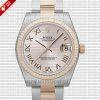 Rolex Datejust Two-Tone Pink Roman Dial 31mm