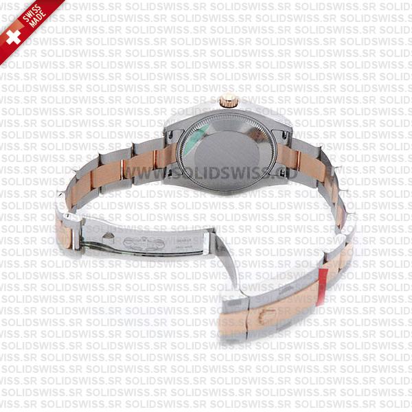 Rolex Datejust Two-Tone 31mm Rose Gold