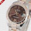 Rolex Datejust 31mm Two-Tone Chocolate Dial Oyster Bracelet