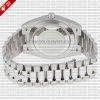 Rolex Day-Date 40 White Gold Blue Roman Dial President Bracelet Watch