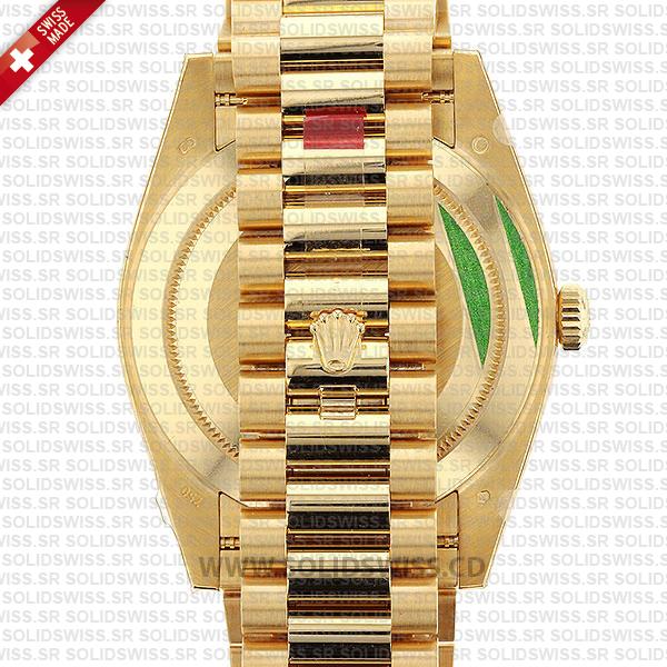 Rolex Oyster Perpetual Day-Date Gold Roman Dial