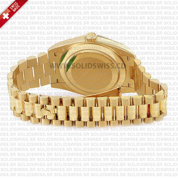 Rolex Day-Date 40mm Silver Roman Dial