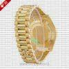 Rolex Day-Date II Yellow Gold Diamond Dial, 904L Steel President Bracelet Watch