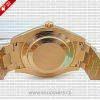 Rolex Day-Date II 41mm Gold White Roman Dial President Bracelet