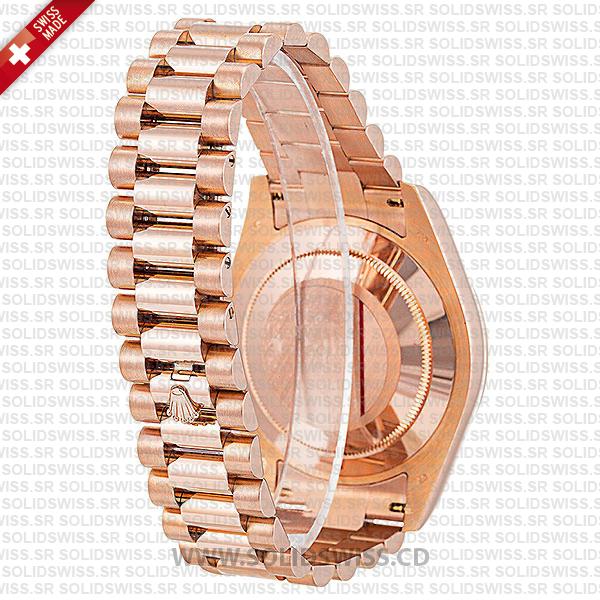Rolex Day-Date II Rose Gold 41mm Luxury Replica Watch