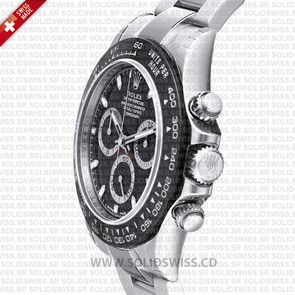 Rolex Daytona 2016 Black Dial Ceramic Bezel 40mm