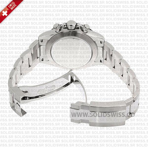 Rolex Daytona Stainless Steel White Dial with Subdials 40mm Oyster Bracelet