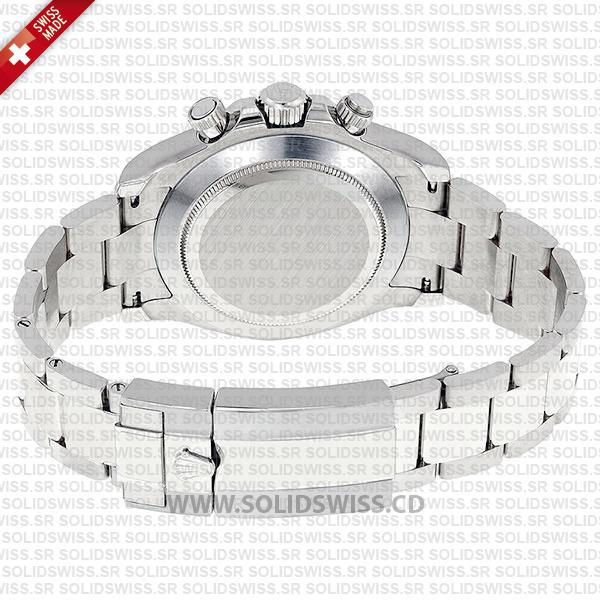 Rolex Daytona Stainless Steel Oysterlock safety clasp