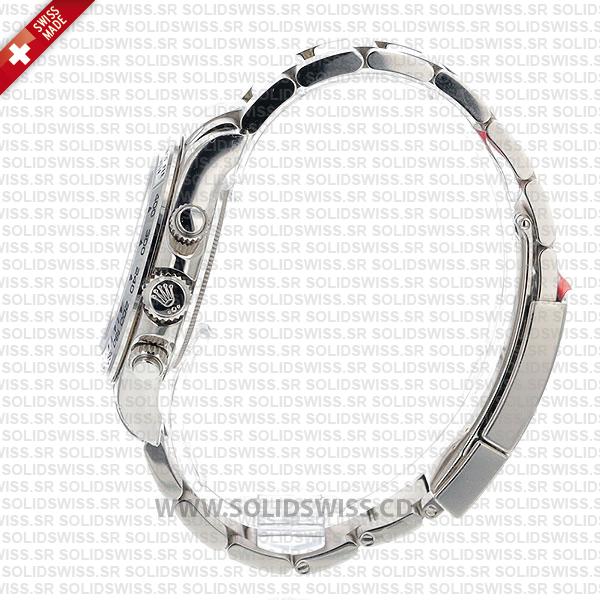 Rolex Daytona 2016 White Gold Blue Dial Stainless Steel 40mm Watch