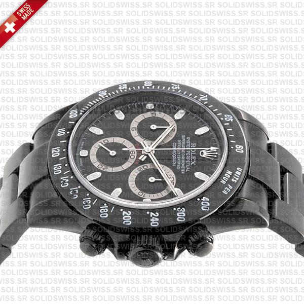Rolex Daytona DLC Black Dial 40mm