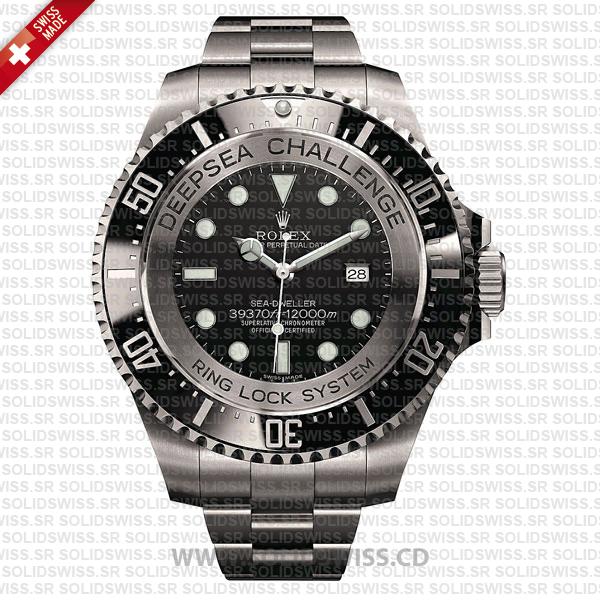 Rolex Deepsea Challenge SS Black Dial | Swiss Replica Watch