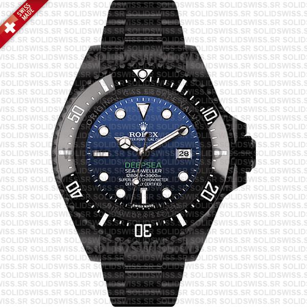 Rolex Deepsea Black DLC PVD Coating | Sea-Dweller Replica