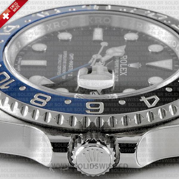 Rolex GMT-Master II Batman Stainless Steel Black Dial 40mm Watch