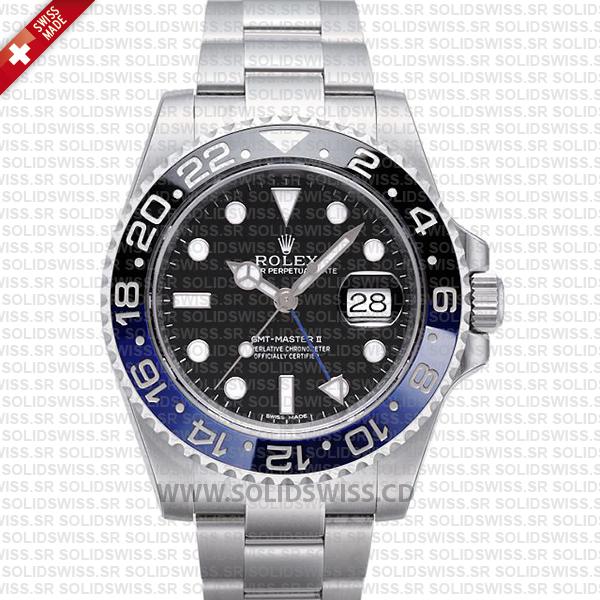 Rolex GMT-Master II Batman Black Dial | Swiss Replica Watch