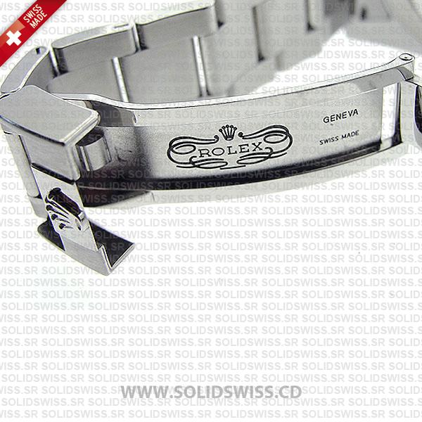 Rolex GMT-Master II Pepsi Red Blue Ceramic Bezel White Gold Oyster Bracelet