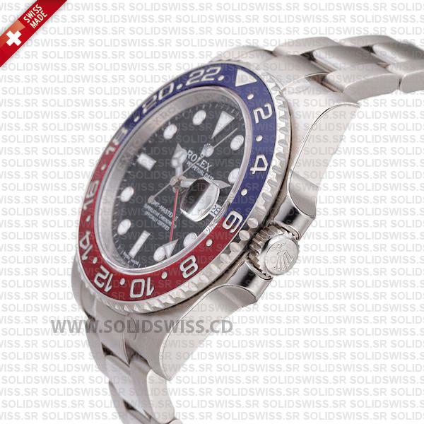 Rolex GMT-Master II SS Red Blue Black Ceramic